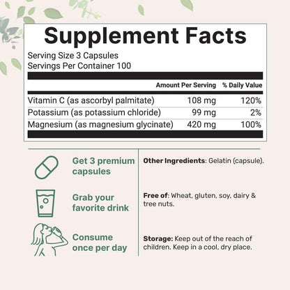 Mineralis Pure Potassium Magnesium Supplement